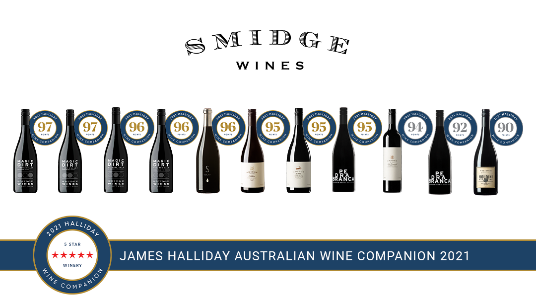 Smidge Wines Halliday Awards